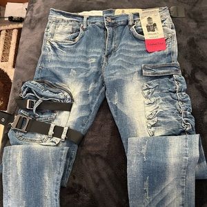 Skinny jeans and hoodie bundle.